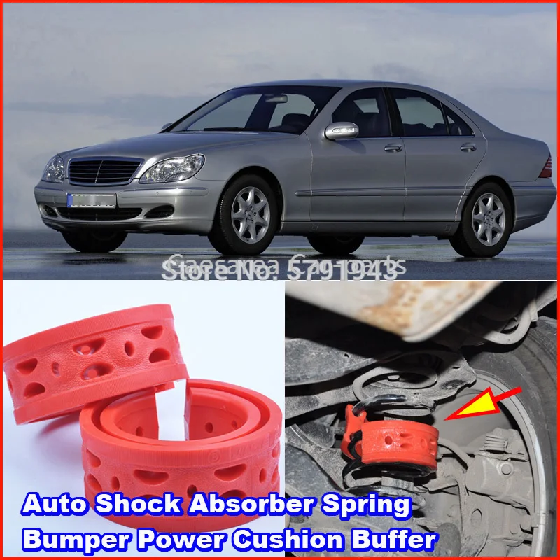 

For BENZ S280 Car Coil spring buffer Auto Shock Absorber Spring Bumper Power Cushion Buffer Front or Rear