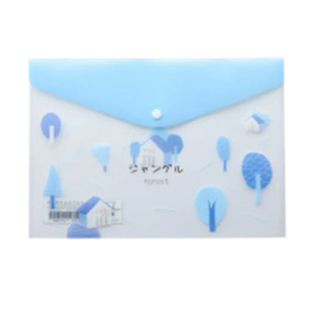 Милый мультфильм А4 пластиковый пакет для хранения документов папка