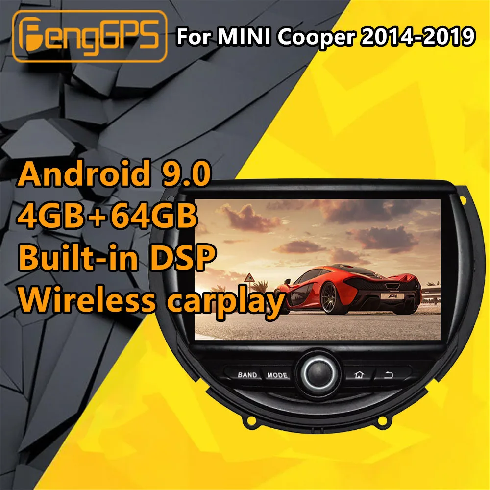 Мультимедийная магнитола для Mini One Cooper S Хо F55 F56 Android Радио 2014 2019 GPS Navi