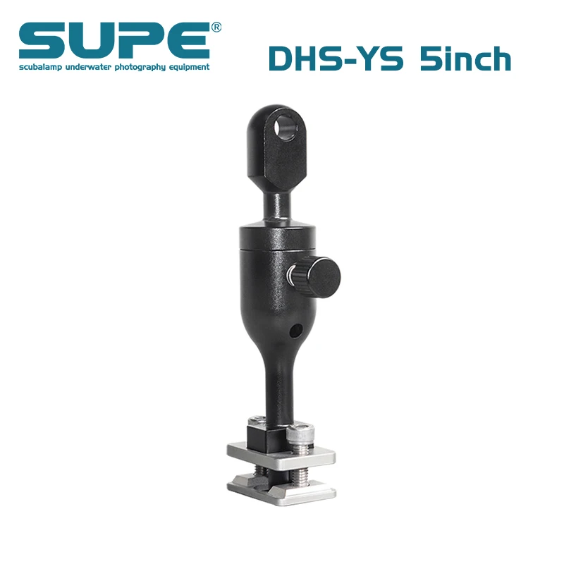 SUPE Scubalamp Detachable Hot Shoe DHS-YS 5inch Quick Release Stable Scuba Diving Underwater Camera Housing Accessories