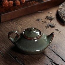 [Грандиозность] первоклассная хрустящая глазурь Ge Kiln Longquan Celadon