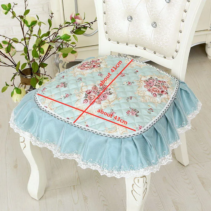 Европейская Подушка для домашнего обеденного стула Нескользящая подушка