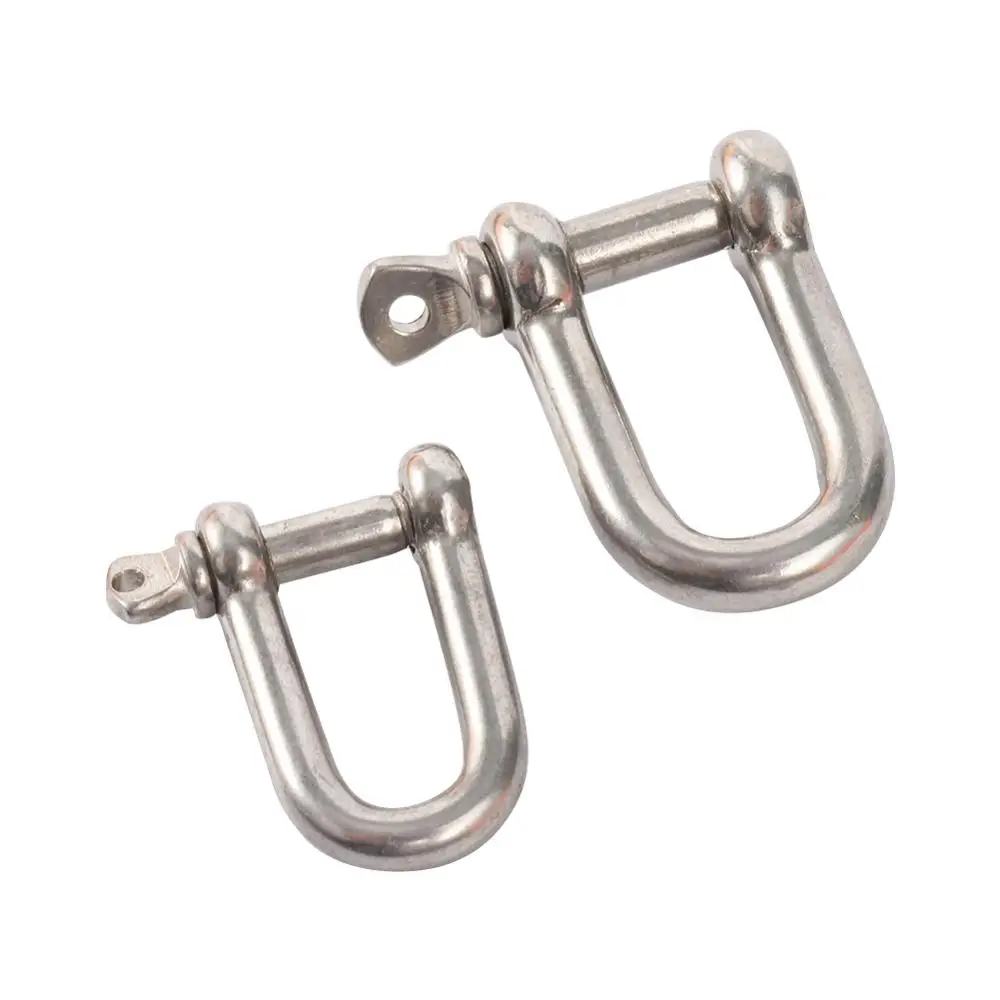 Металлическая Съемная Летающая веревка для птиц u-образная Подкова с пряжками