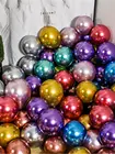 50 шт., латексные металлические шары 5 дюймов