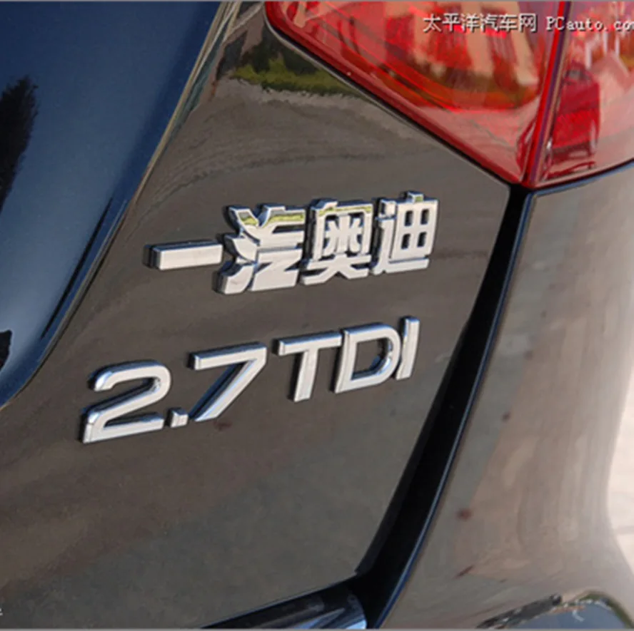 Наклейка с логотипом на автомобиль ABS модификация багажника 2 7 TDI A4 A6 A8 для audi A3 8P B8