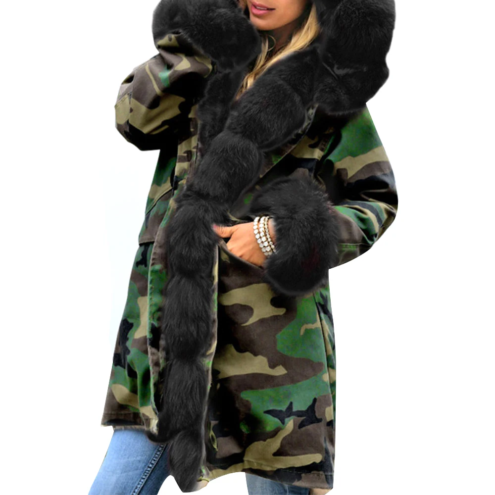 Luxury Designer 2021 Casual Faux Fur Coat Women Hoodies Furry Thick Warm Long Faux Fur Jacket Winter Coat Women casaco feminino