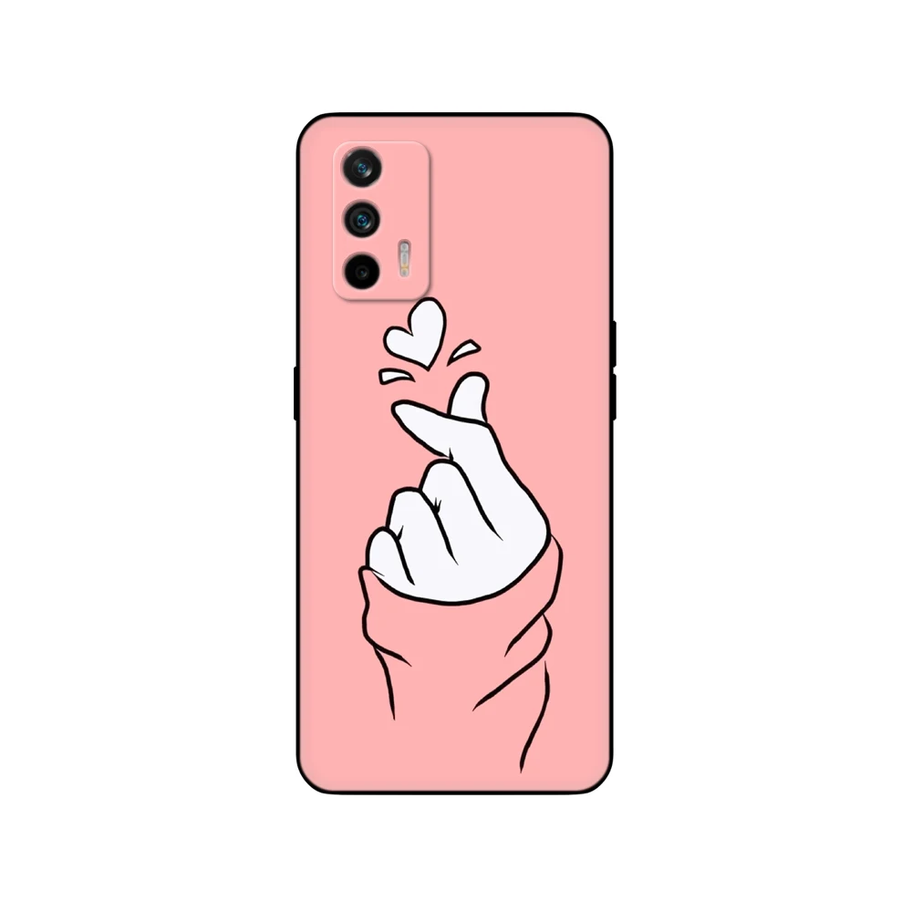 for realme gt 5g case silicon back cover phone case for oppo realme gt 5g soft case realmegt rmx2202 coque 6 43 black tpu case free global shipping