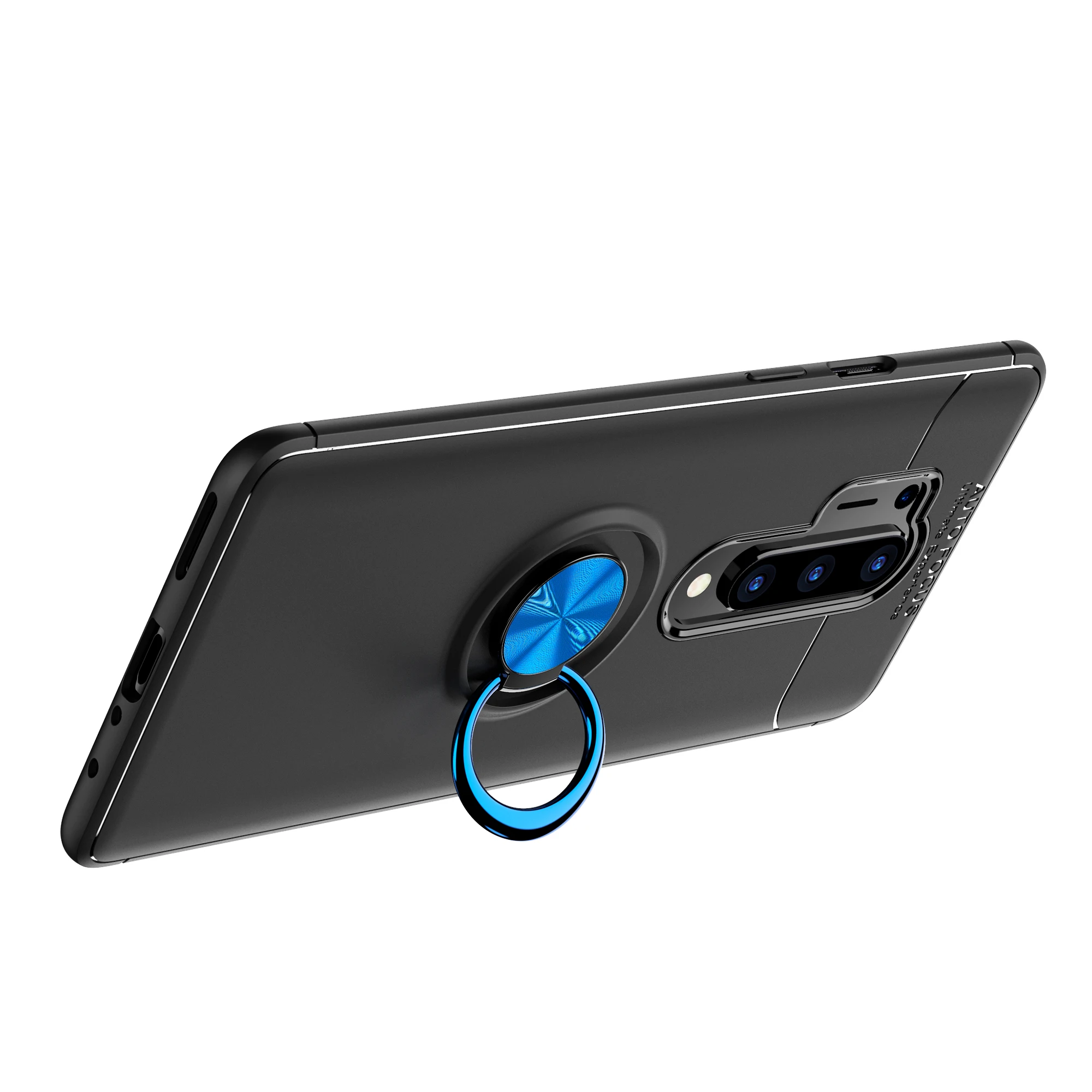 Новый чехол для телефона Oneplus 8 8Pro мягкий из ТПУ с кольцом на палец магнетизм