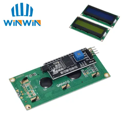 Модуль ЖКД синий зеленый экран IIC/I2C 1602 для arduino 1602 LCD UNO r3 mega2560 LCD1602