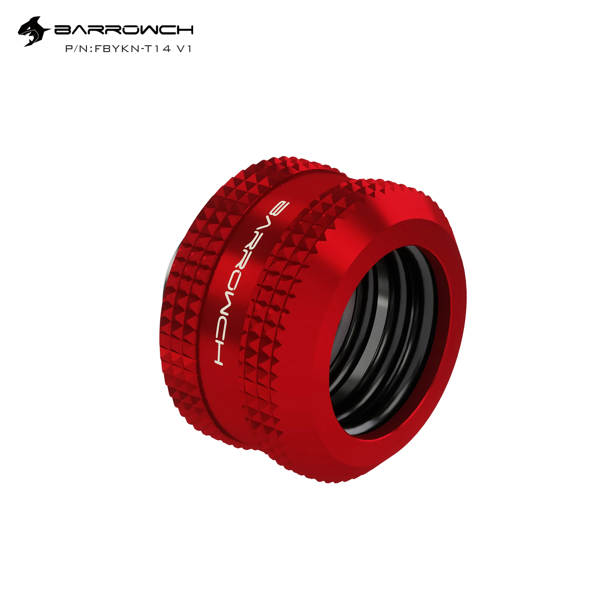 Barrowch FBYKN T12 V1/FBYKN T14 T16 V1 Компрессионный фитинг для OD12mm/14mm/16mm Жесткий трубопровод