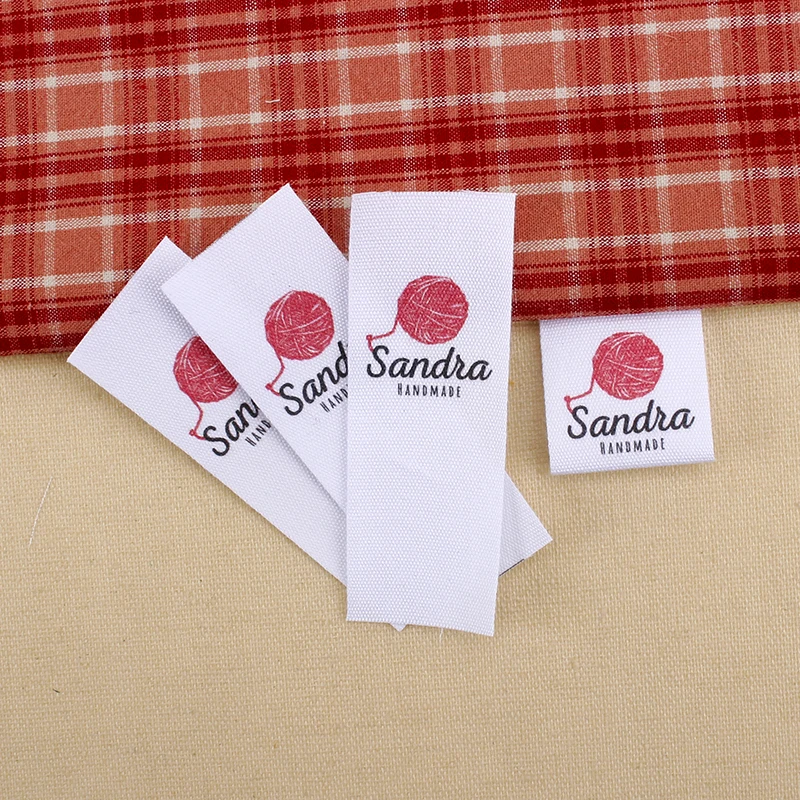 

Custom Clothing Labels - Name Tags , Personalized Brand,Organic Cotton Tags, Printing Labels, knitting Labels Made (MD0172)