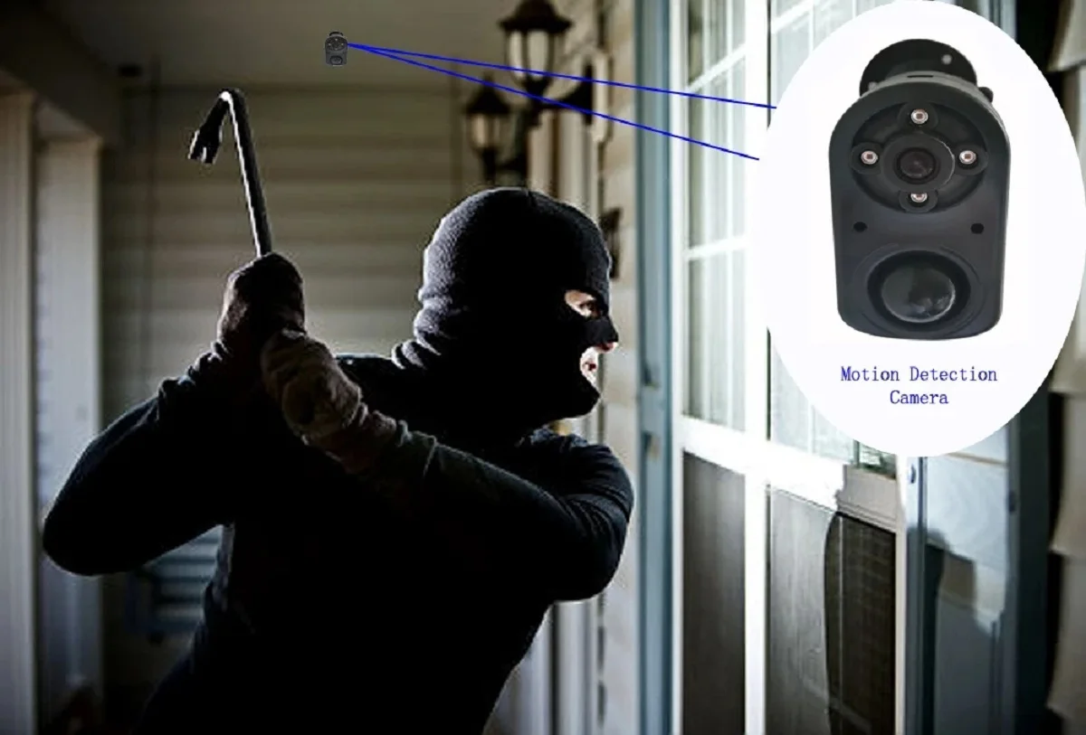 Камера безопасности домашняя камера с ИК-датчиком движения 1080P автономный