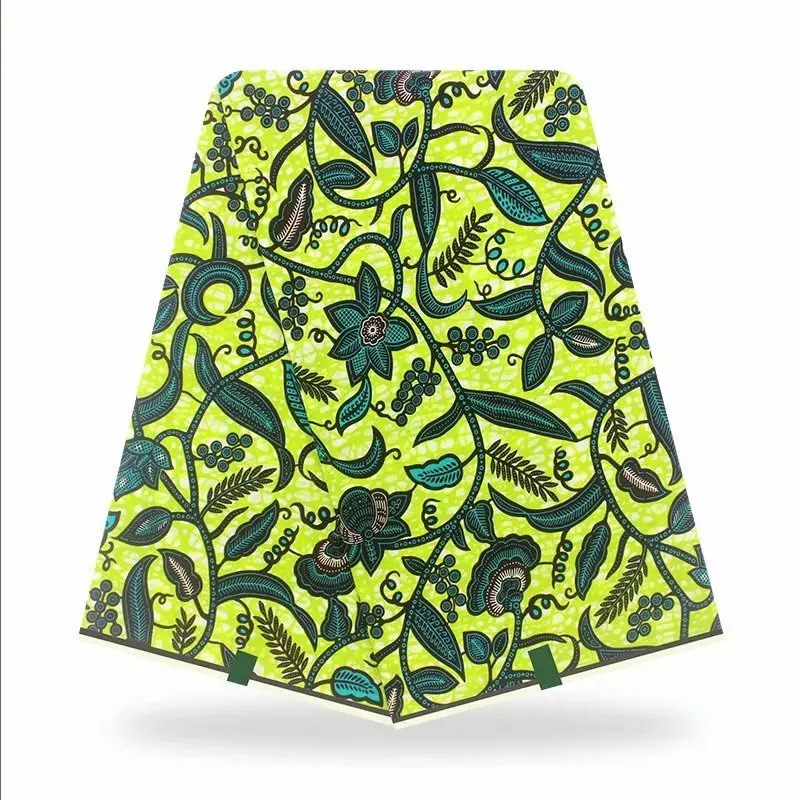 

african wax fabric 100% cotton 6yard original African print fabric for women dress tissue Wax fabric