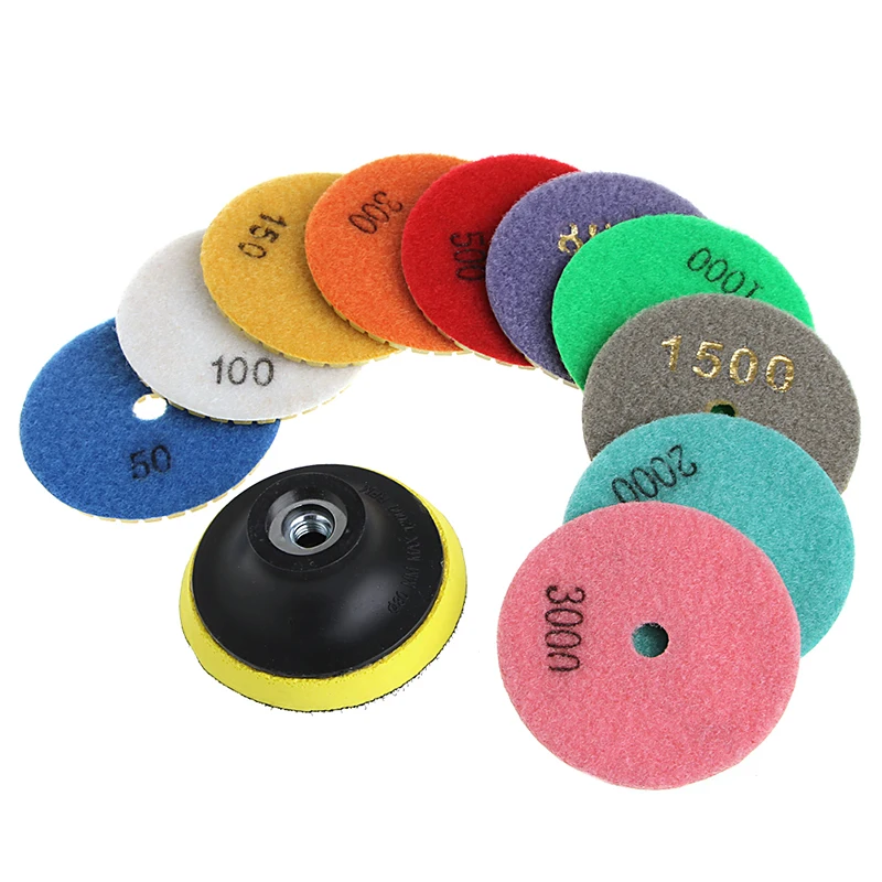 2020 Новый 11x Алмазный полировальный коврик 3 &quot/4&quot Гранит|diamond polishing pads|polishing pad