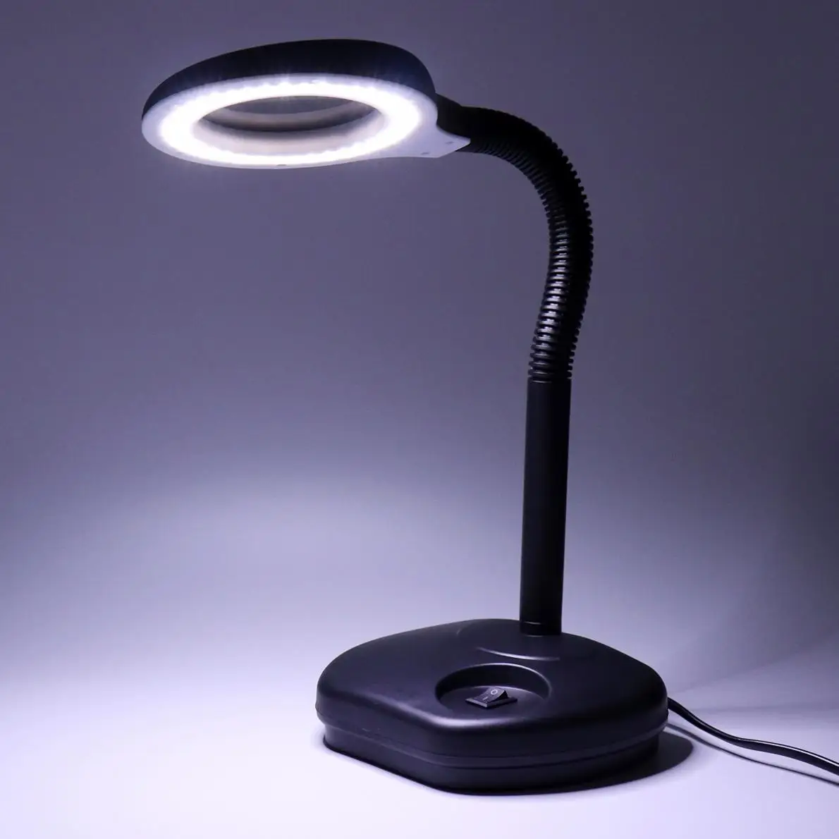 

Wlks-508 110V / 220V 18W Magnifying Light Brightness Desk Lamp with 5X 10X and 40 LED Lighting for Reading / Illuminating