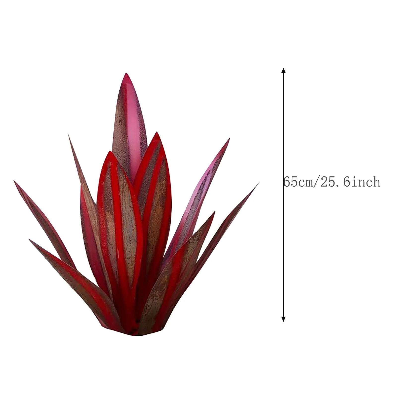 

25 Metal Art Tequila Rustic Sculpture Garden Yard Sculpture Home Decor 9 leaves