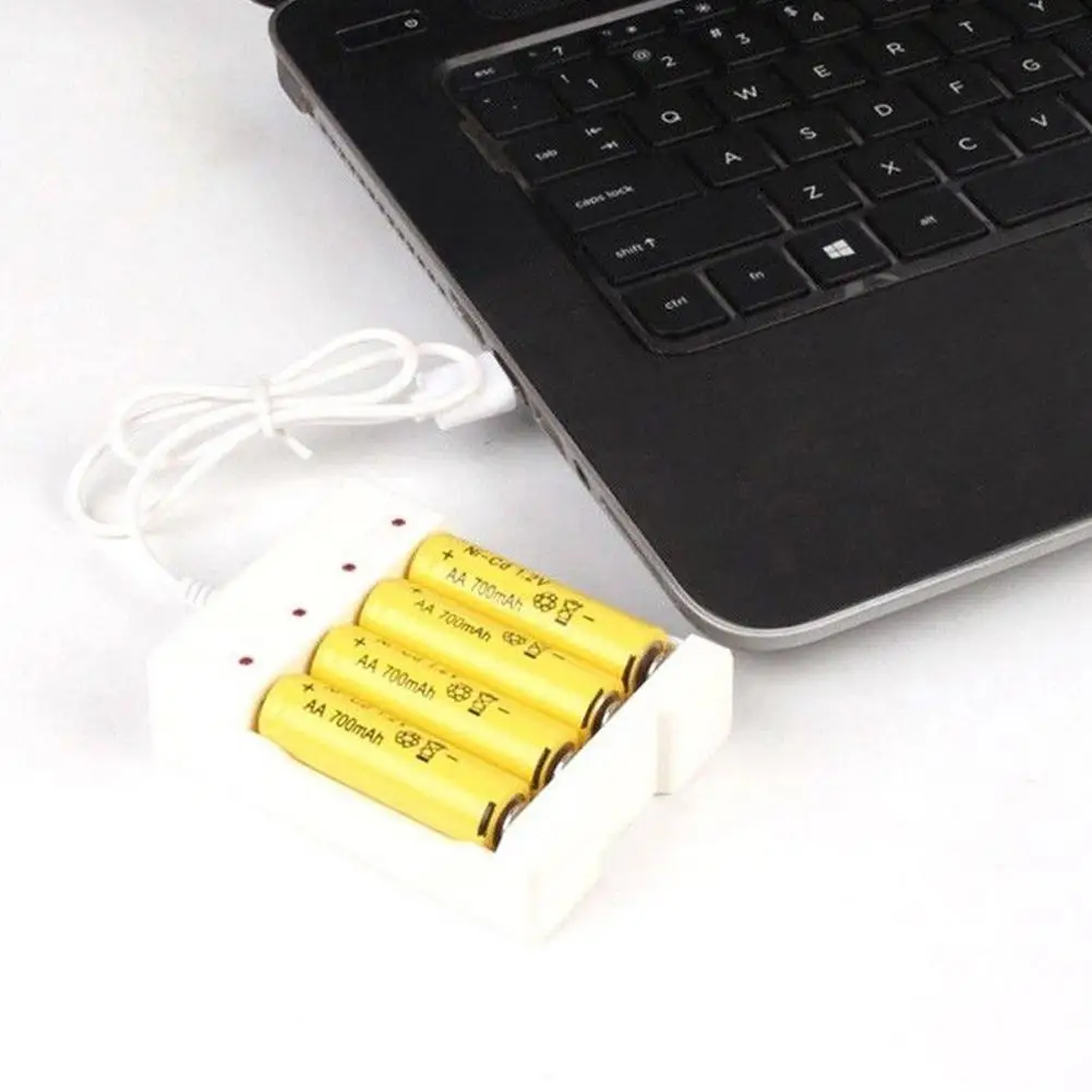 DC5V 1A 1 2 V 4 слота AA/AAA зарядное устройство адаптер USB разъем Универсальное |
