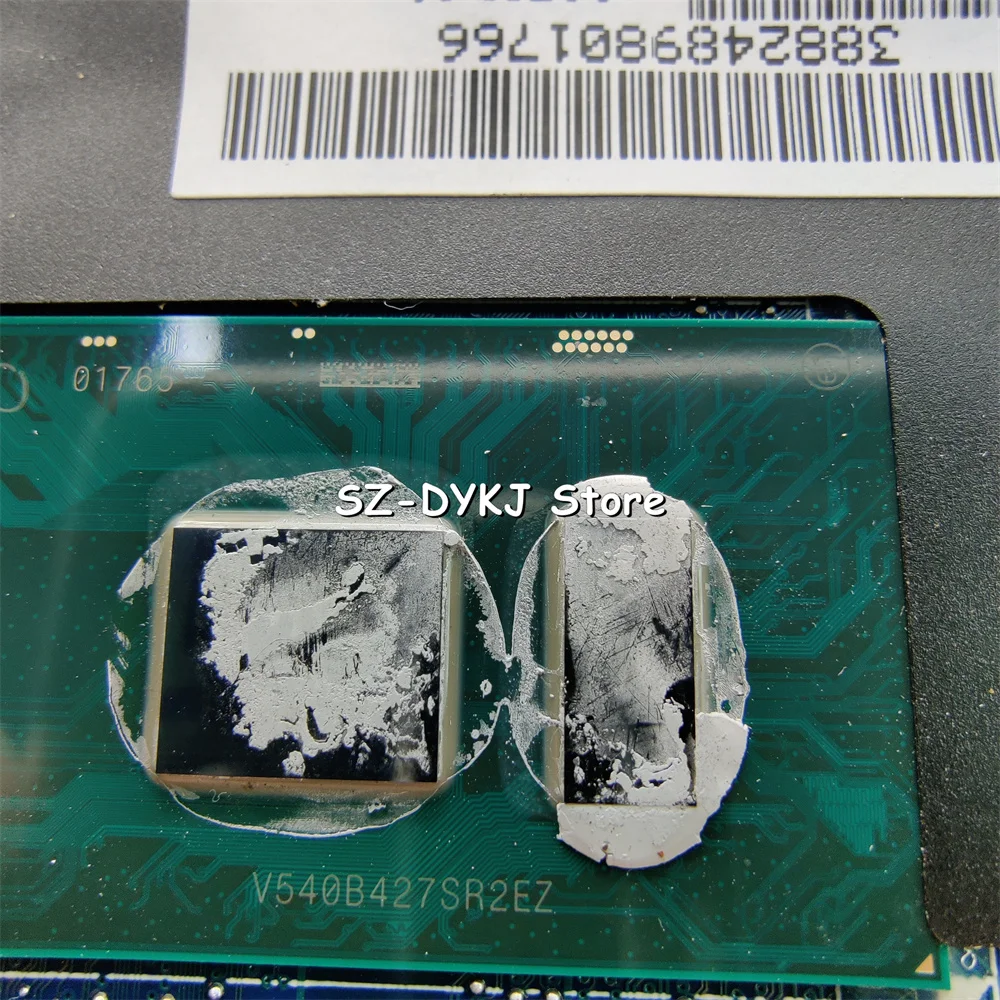 for dell p54g xps 13 9350 laptop motherboard aaz80 la c881p cn 0v33hm 0v33hm v33hm with i7 6500 cpu 8gb ram mainboard free global shipping