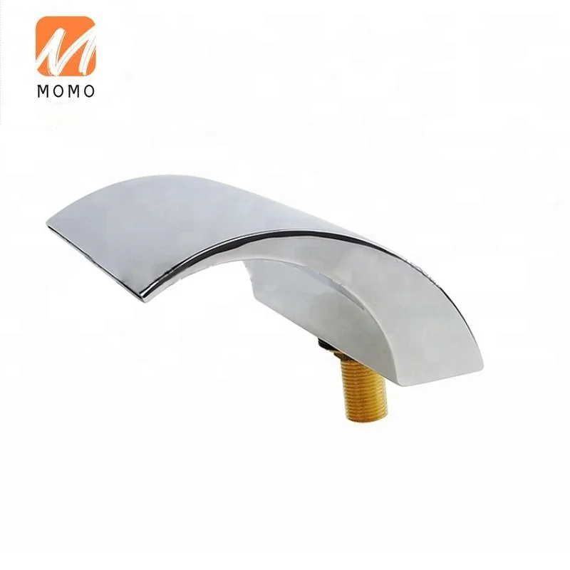 

Dual Handles Chrome Widespread Bathtub Whirlpool Waterfall Faucet bath &shower faucet