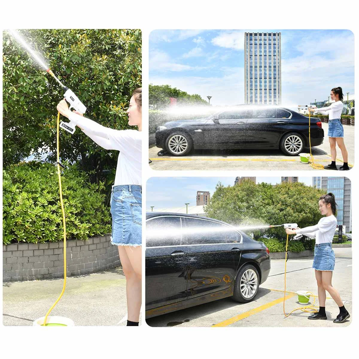 Ручной Автоматический мойщик высокого давления 200 Вт 5600 в| |