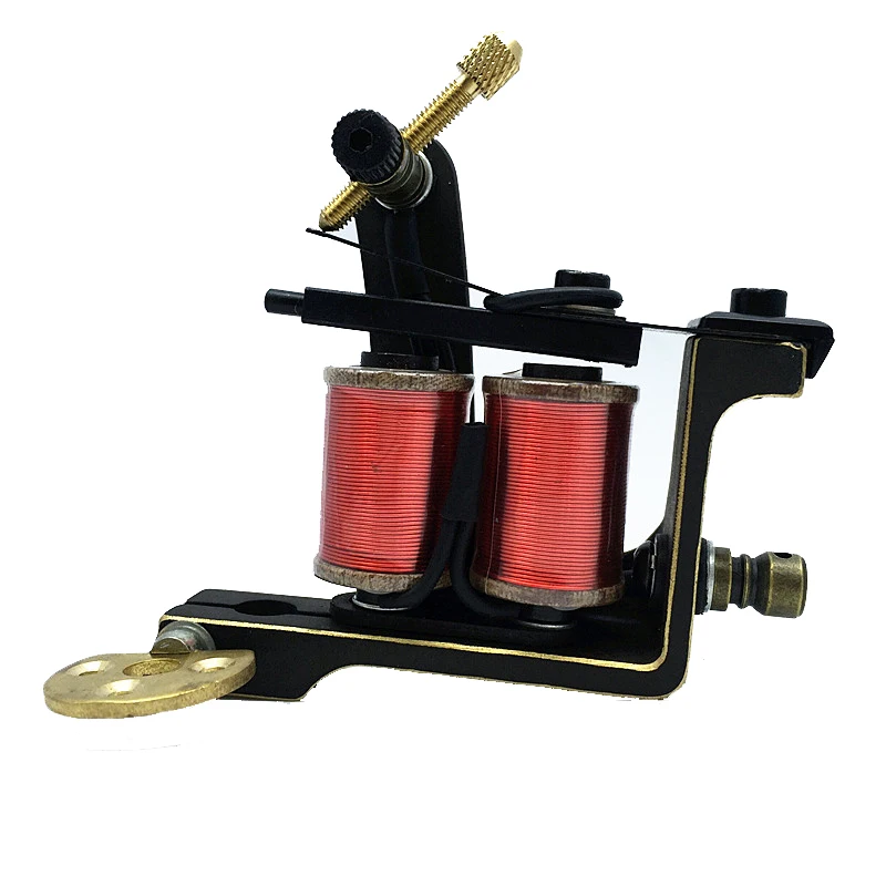 2020 тату машинка Медь ручной работы Пистолеты 12 Обёрточная бумага в рулонах с ЧПУ