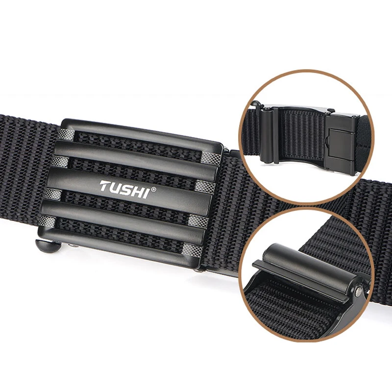 Ремень LFMB мужской Нейлоновый тактический пояс в стиле милитари SWAT для выживания