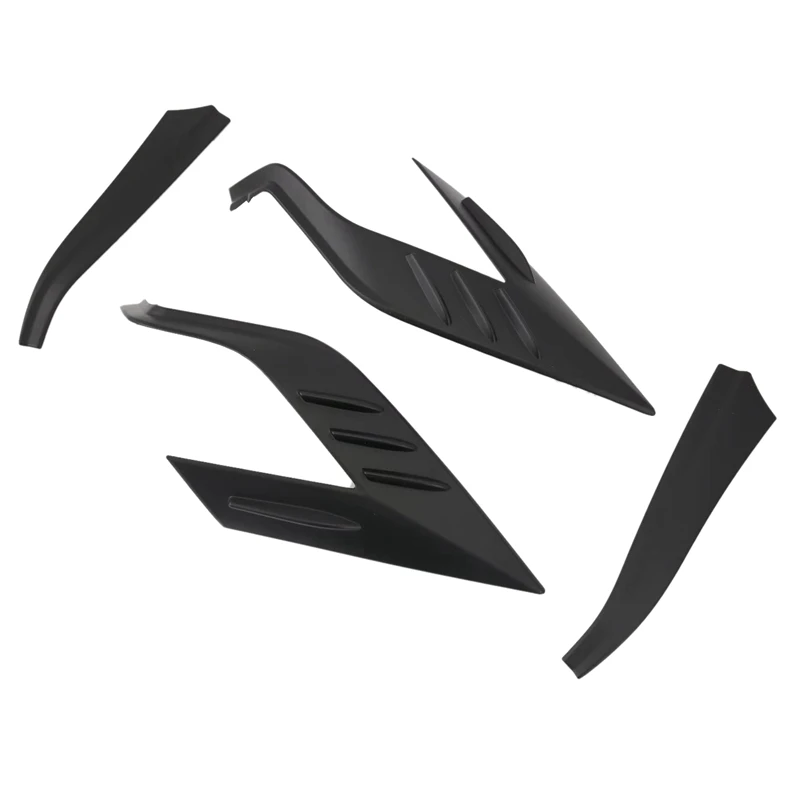 4Pcs Car Tail Rear Lamps Trim Ring Covers Decoration Stickers for Toyota Rav4 2019 2020 Car-Styling Accessories Black | Автомобили и