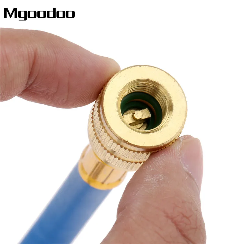 Mgoodoo ручной поворот A/C AC 2OZ масляный инжектор красителя R134a R12 R22 Snap Быстрый