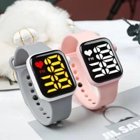 women mens digital watch sports electronic led female clock silicone lover watches fitness wristwatch waterproof ladies watch