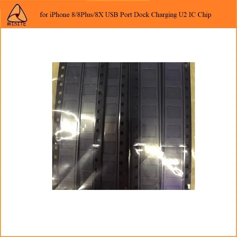 

50Pcs/Lot Original Phone U2 ic Chip for i Phone 8 Plus X 8Plus 8P 8G 8X USB Dock Port Charging Charger ic Chip