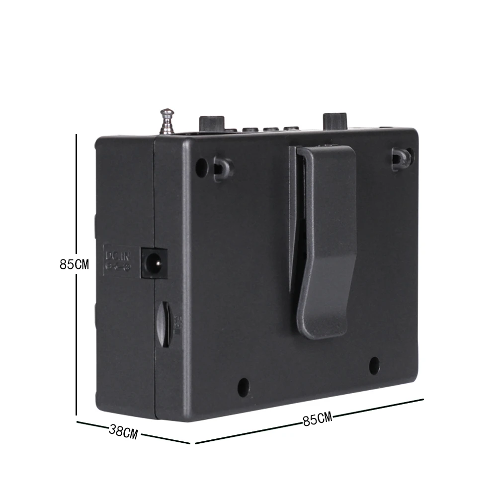 Проводной мини аудио динамик 25 Вт портативный голосовой усилитель микрофон с