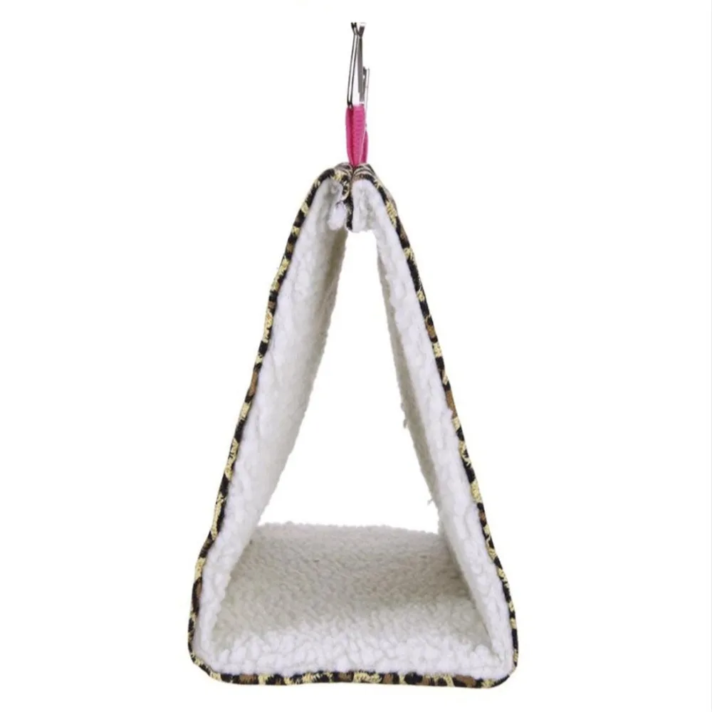 Leopard Print Hanging Bird Cages Pet Small Animal Warm Hut Nest Hammock for Rabbit Hamster Accessories|Птичьи клетки и гнезда| |