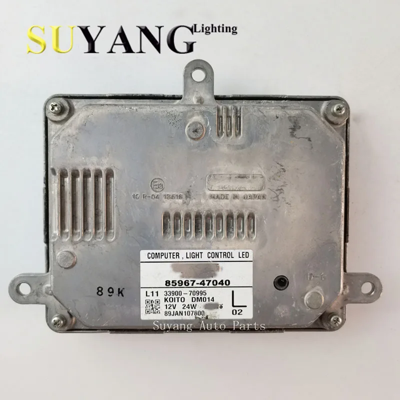 85967-47050 8596747050 правый OEM светодиодный DM014 управление фар компьютерный модуль для