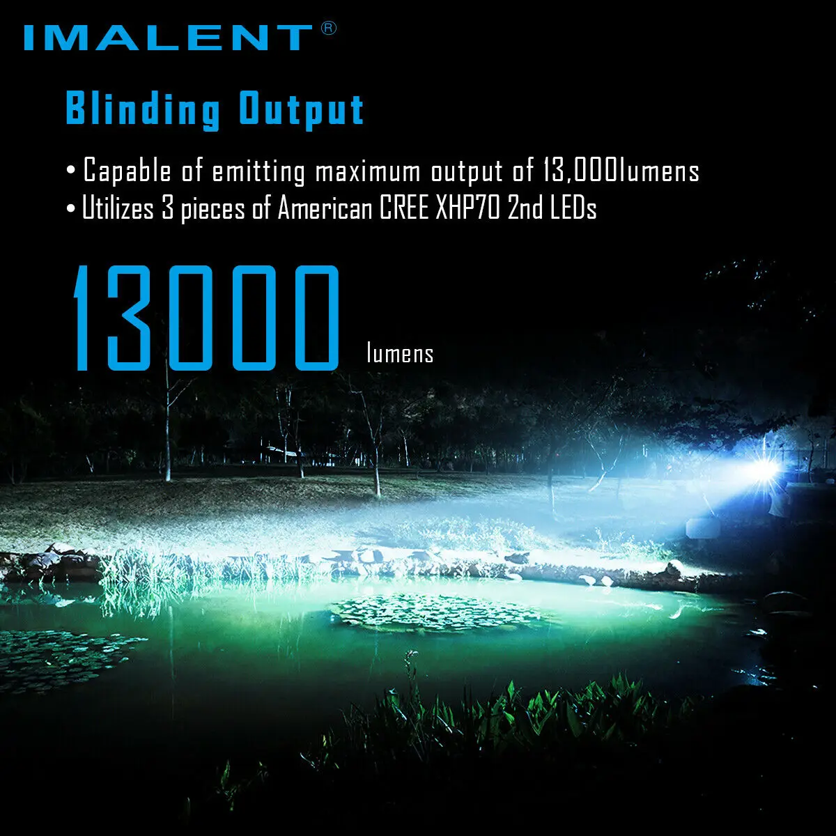IMALENT MS03W тактический фонарик супер яркий EDC 13000 люмен перезаряжаемый - купить по