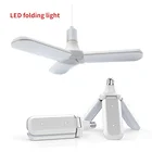 Светодиодная лампа E27 220V SMD2835, Складная Лампа с регулируемым углом наклона вентилятора, энергосберегающая лампа для дома