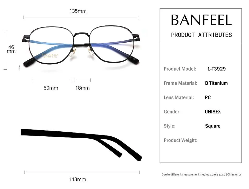 BTitanium очки оправы новые винтажные женские мужские высококачественные ретро для