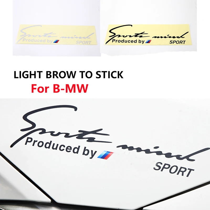 1 шт. автомобильный светильник брови Декоративные наклейки для BMW E34 E36 E60 E90 E46 E39 E70