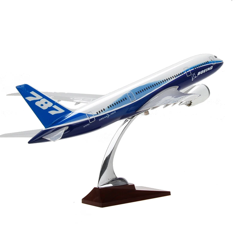 Фирменная Новинка 43 см сплав металлическая модель самолета Boeing 787 авиалиний