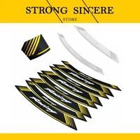 high quality motorcycle rim strips racing logo stickers wheel decals for honda all racing cbr 1000 600 500 250 400 300
