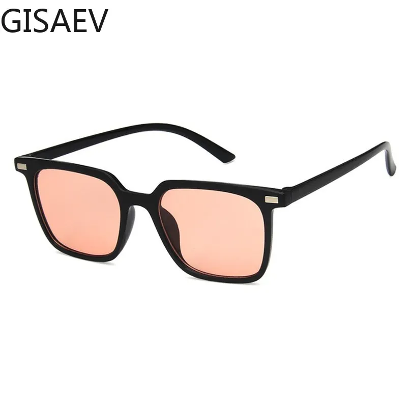 Винтажные квадратные оправы рисовые ногти цветные солнцезащитные очки