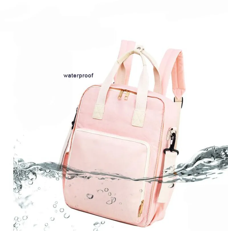 

2021 Baby Bags For Mom Diaper Bag backpack Pink Blue Waterproof Maternity Nappy Bag Multifunctional Infant Bag For Stroller