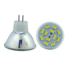 Высокая яркость 3 Вт 5 Вт 7 Вт MR11 GU4 Светодиодный точечный светильник лампы 12V 9 светодиодный s 12 Светодиодный s 15 светодиодный s 5730 SMD Холодный белый Теплый белый свет заменить галогенные лампы