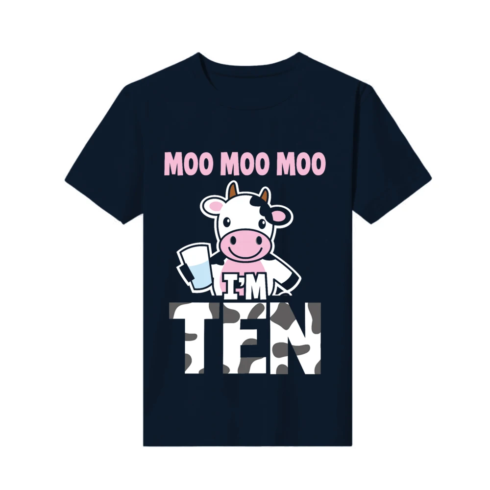 Tshirt new fashion printed moo moo moo 