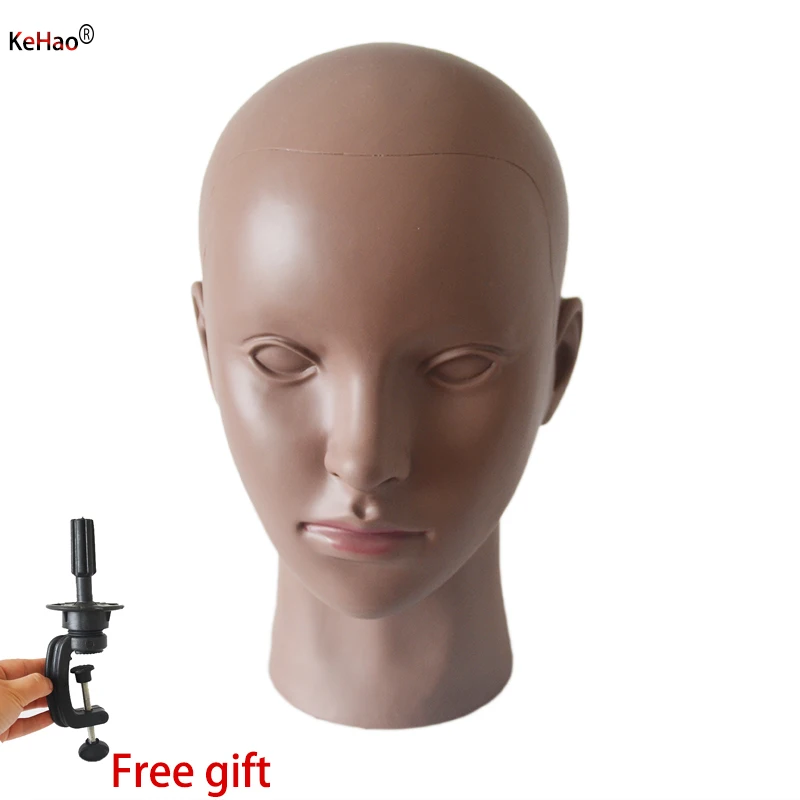 Новая африканская тренировочная голова без волос для изготовления парика