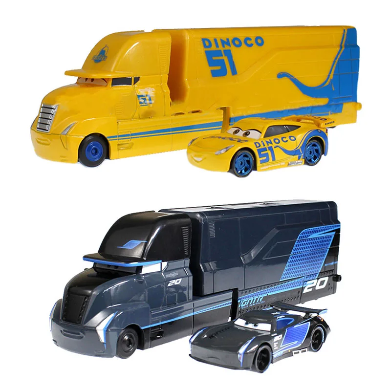 Дисней Pixar Cars 2 Металлический Автомобиль Игрушечный Грузовик Шторм Джексон