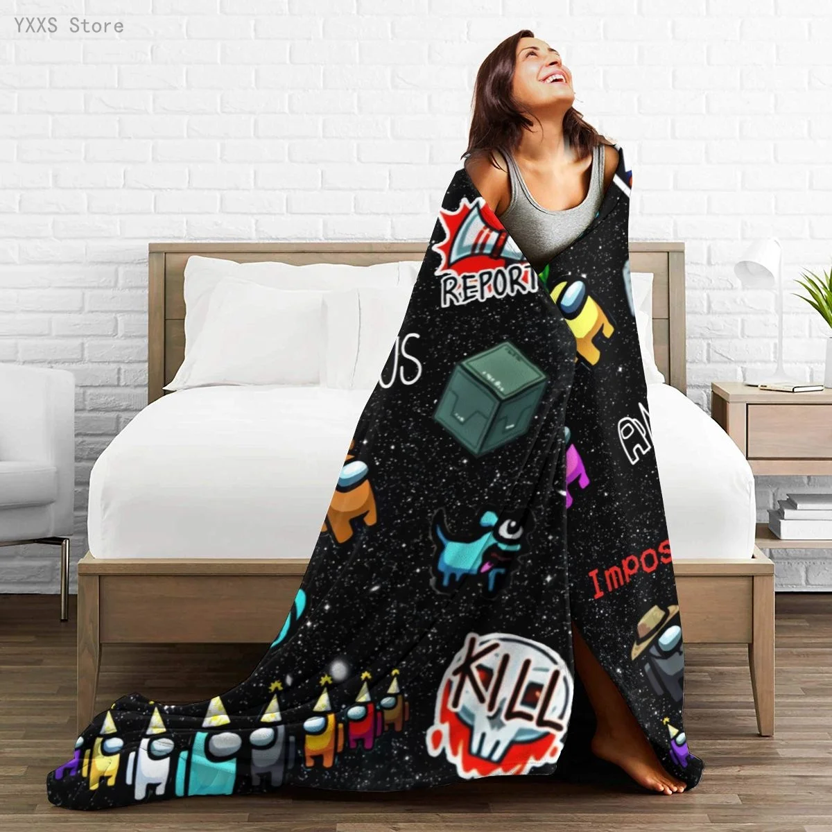 

Anime 3D printed Ultra-Soft Micro Fleece Blanket flannel throw Sherpa bedspread bedding sofa picnic fur soft blanket 300337403