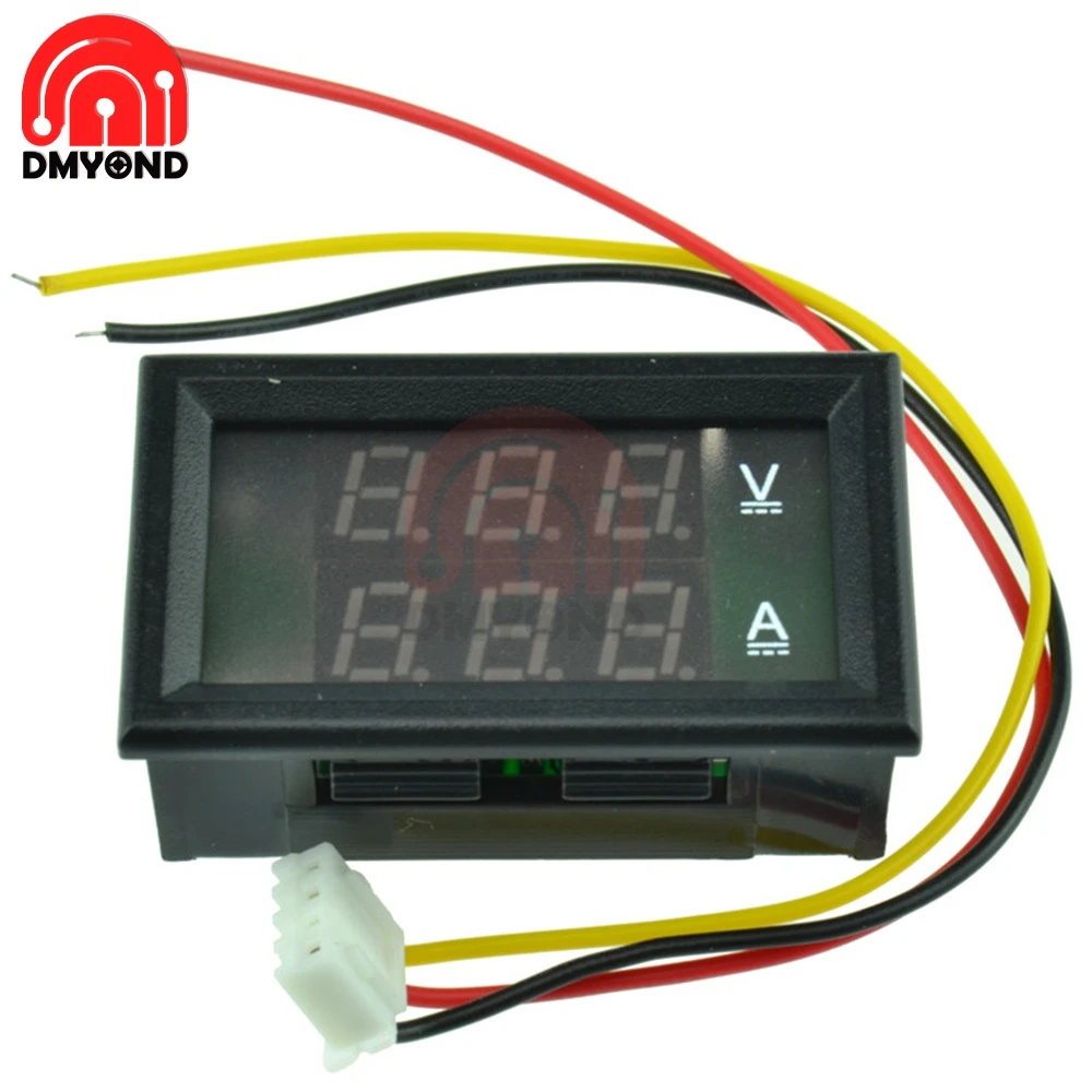 

Цифровой вольтметр, 3-проводной измеритель напряжения, 30 В, 50 А, для автомобилей 6 в, 12 В