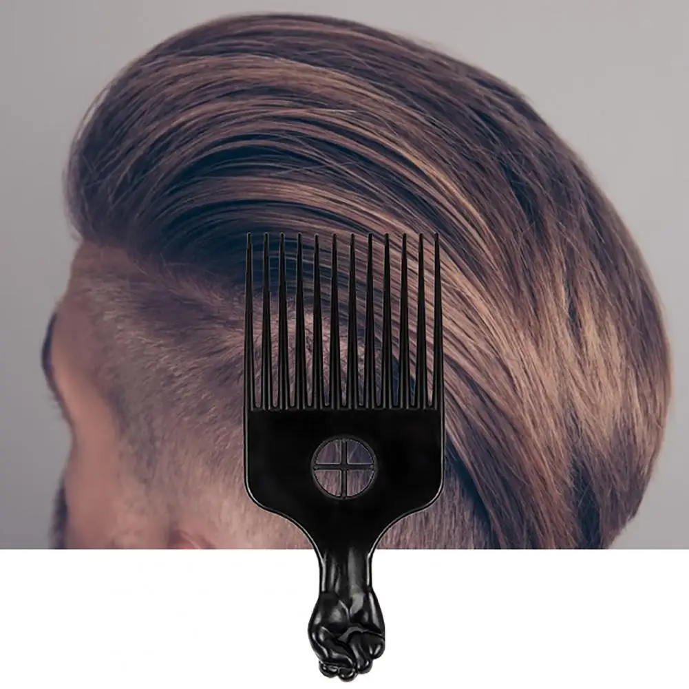 

Styling Comb Professional Fine Teeth Steel Needle Fashion Hairdressing Tool for Men