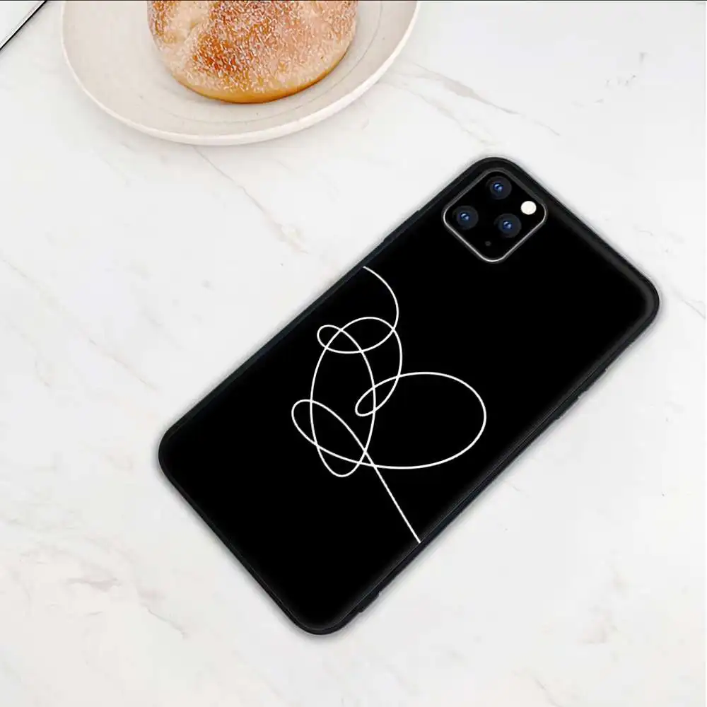 

2020 Love Yourself Flower Kpop Mobile Telephone Case Cover For Iphone 11 12 Pro Max 5s 6s 7 8 Plus X Xr Xs Max Se 2020