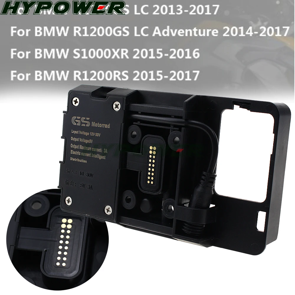 

For BMW R1200GS r1200 GS navigator gps portable charger usb motorcycle Phone Navigation support Africa Twin CRF1000L ADV 800GS